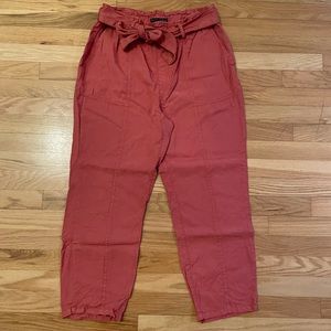 Social Standard By Sanctuary Women’s Straight Leg Trousers Size Large Copper